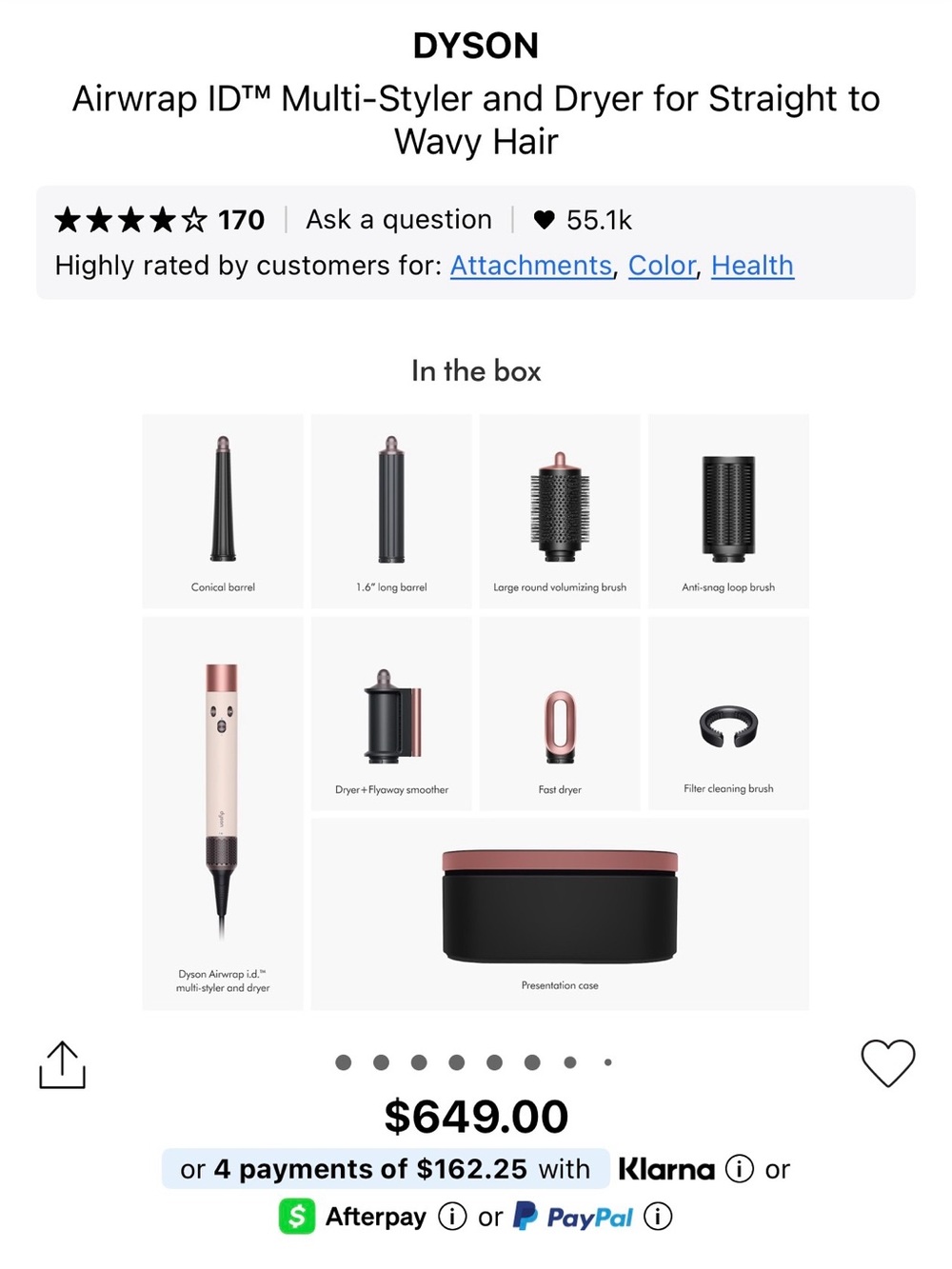 🚨🚨🚨 NIB Airwrap ID™ Multi-Styler & Dryer for Straight to Wavy Hair 🚨🚨🚨